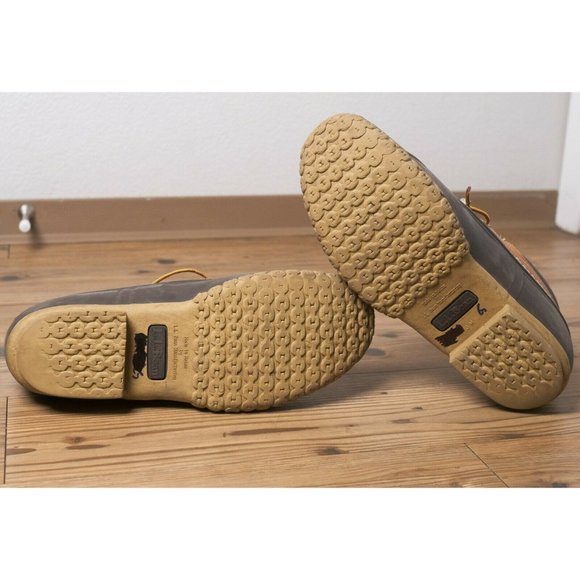 Vintage LL Bean Duck Snow Shoes Size 11 Brown Made In Maine main image 4